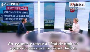 Evacuation de NDDL: «Oui, on assume», soutient Sébastien Lecornu