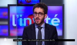 L'Invité de la Rédaction  - 09/04/2018 - Franck GAGNAIRE, 1er Secrétaire fédéral du PS en Indre-et-Loire