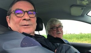 Gérard et Joël en route pour voir Macron