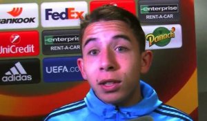 La réaction pleine d'émotion de Maxime Lopez après la victoire 5-2 face à Leipzig