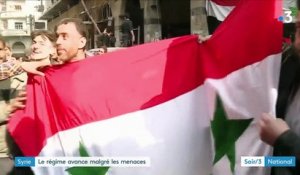 Syrie : le régime avance malgré les menaces