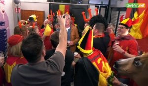 L'Avenir - Le tournage d'un hymne pour les Diables rouges à Gerpinnes