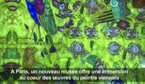 Paris: la peinture de Klimt prend vie en numérique