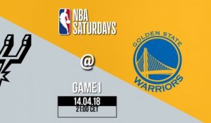 NBA Saturdays Showdown: San Antonio @ Golden State - Clean