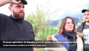 Un jeune agriculteur de Biguglia privé de terrain : La FDSEA monte au créneau