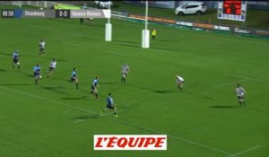Le résumé vidéo de Strasbourg-Valence Romans - Rugby - Féd 1