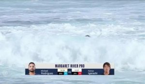 Adrénaline - Surf : Margaret River Pro, Men's Championship Tour - Round 2 heat 8