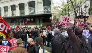 Grèves, manifestations, invectives: Emmanuel Macron face à la contestation