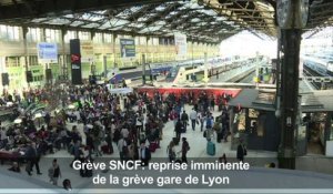 Grève SNCF: reprise imminente de la grève gare de Lyon