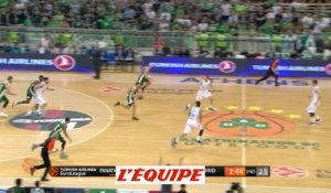 le Panathinaïkos Athènes au-dessus du Real Madrid - Basket - Euroligue (H) - Quart de finale