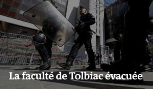 Images de la faculté de Tolbiac, évacuée après vingt-cinq jours de blocage