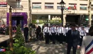 Attentat sur les Champs-Elysées : L’hommage d’Emmanuel Macron à Xavier Jugelé (Vidéo)