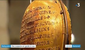 Vol du reliquaire d'Anne de Bretagne : des suspects en garde à vue