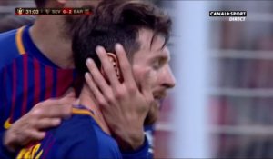 Messi double la mise pour le Barca