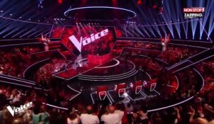 The Voice : Karine Ferri fait fondre les téléspectateurs avec son impressionnant baby bump