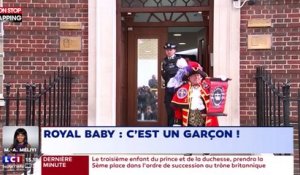Kate Middleton a accouché : Le crieur public annonce la naissance du royal baby (Vidéo)