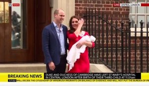 Découvrez la première image du 3ème enfant de Kate Middleton qui est né aujourd’hui - Regardez