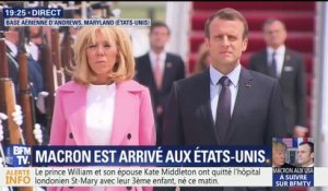 Emmanuel Macron à Washington: la Marseillaise est jouée par l’orchestre de l’US Air Force