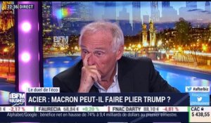 Le duel de l’éco: Acier, Emmanuel Macron peut-il faire plier Donald Trump ? - 23/04