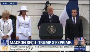 "Arnaud Beltrame a regardé le mal dans les yeux et n'a pas failli à sa mission", estime Donald Trump