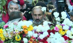 Arménie: l'opposant Pachinian se dit "prêt à diriger le pays"