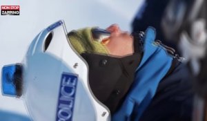 Ski : course poursuite entre des policiers et... un VTT (vidéo)
