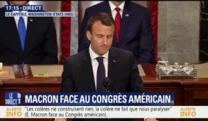 Macron: "Avec Trump, nous contribuerons à la création d’un ordre mondial du 21e siècle pour le bien de nos concitoyens"