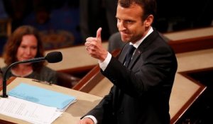Macron face au Congrès américain : "Il n'y a pas de planète B"