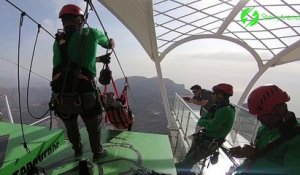 Voici la plus longue tyrolienne du monde... Vertigineux