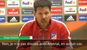 Transfert - Simeone : "Je n'ai pas discuté avec Arsenal"