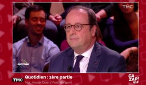 François Hollande tacle Emmanuel Macron : "Il est le président des très riches"