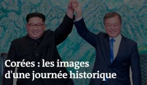 Rencontre entre les deux Corées : les images d’une journée historique
