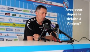 La conférence de presse du Racing avant la réception de Nice