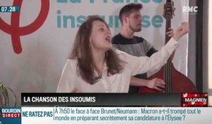 La France Insoumise enregistre une chanson de soutien aux grévistes - ZAPPING ACTU DU 30/04/2018