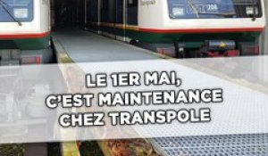 Opérations de maintenance du métro de Lille