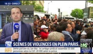 Violences à Paris: "Les blacks blocs sont des militants d'extrême gauche qui viennent pour casser et mettre à sac nos villes", Sébastien Chenu