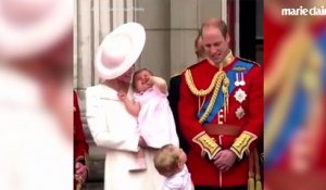 Les moments les plus mignons de princesse Charlotte de Cambridge