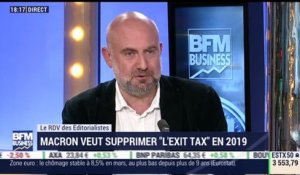 Le Rendez-Vous des Éditorialistes: Emmanuel Macron veut supprimer "l'exit tax" en 2019 - 02/05