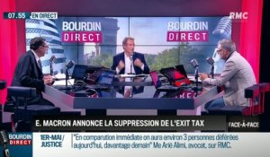 Brunet & Neumann: Emmanuel Macron annonce la suppression de l'exit tax - 03/05