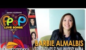 Barbie Almalbis - Congratulates St. Paul University Manila