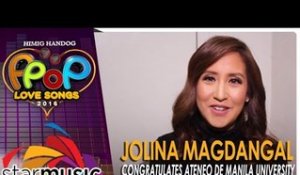 Jolina Magdangal -  Congratulates Ateneo De Manila University
