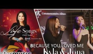 Kyla and Jona - Because You Loved Me (MMK 25 Commemorative Album Launch)