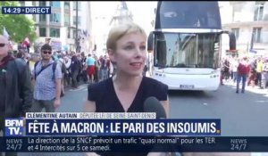 "Fête à Macron": "Ces citoyens sont venus lui dire d’arrêter sa politique", déclare Clémentine Autain