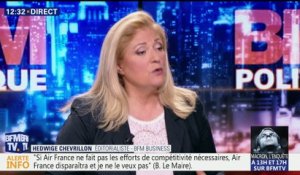 Questions d'éco: "Le prochain PDG devra rétablir le dialogue social et la compétitivité d'Air France", Bruno Le Maire