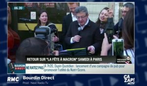 Mélenchon chante du Brassens pour se moquer de Macron
