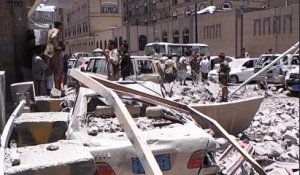 Au Yémen, les bureaux occupés de la présidence ont été bombardés pour la première fois