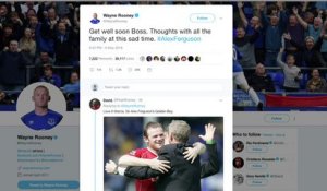 Football: nombreux messages de soutien pour Sir Alex Ferguson