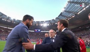 Coupe de France / Masala à Macron :"Vous êtes une source d'inspiration pour moi !"