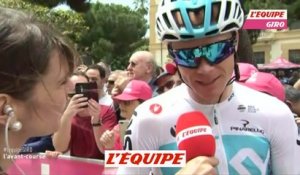 Froome «Chaque jour je me sens mieux» - Cyclisme - Giro