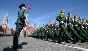 La Russie parade pour célébrer la victoire sur l'Allemagne nazie